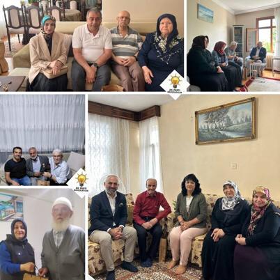 Bahçelievler Teşkilatımız Babalar Günü Vesilesiyle Bir Dizi Anlamlı Ziyaretlerler Gerçekleştirdi.